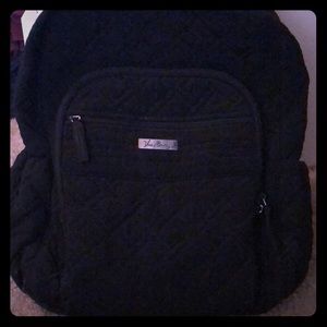 Vera Bradley black laptop backpack